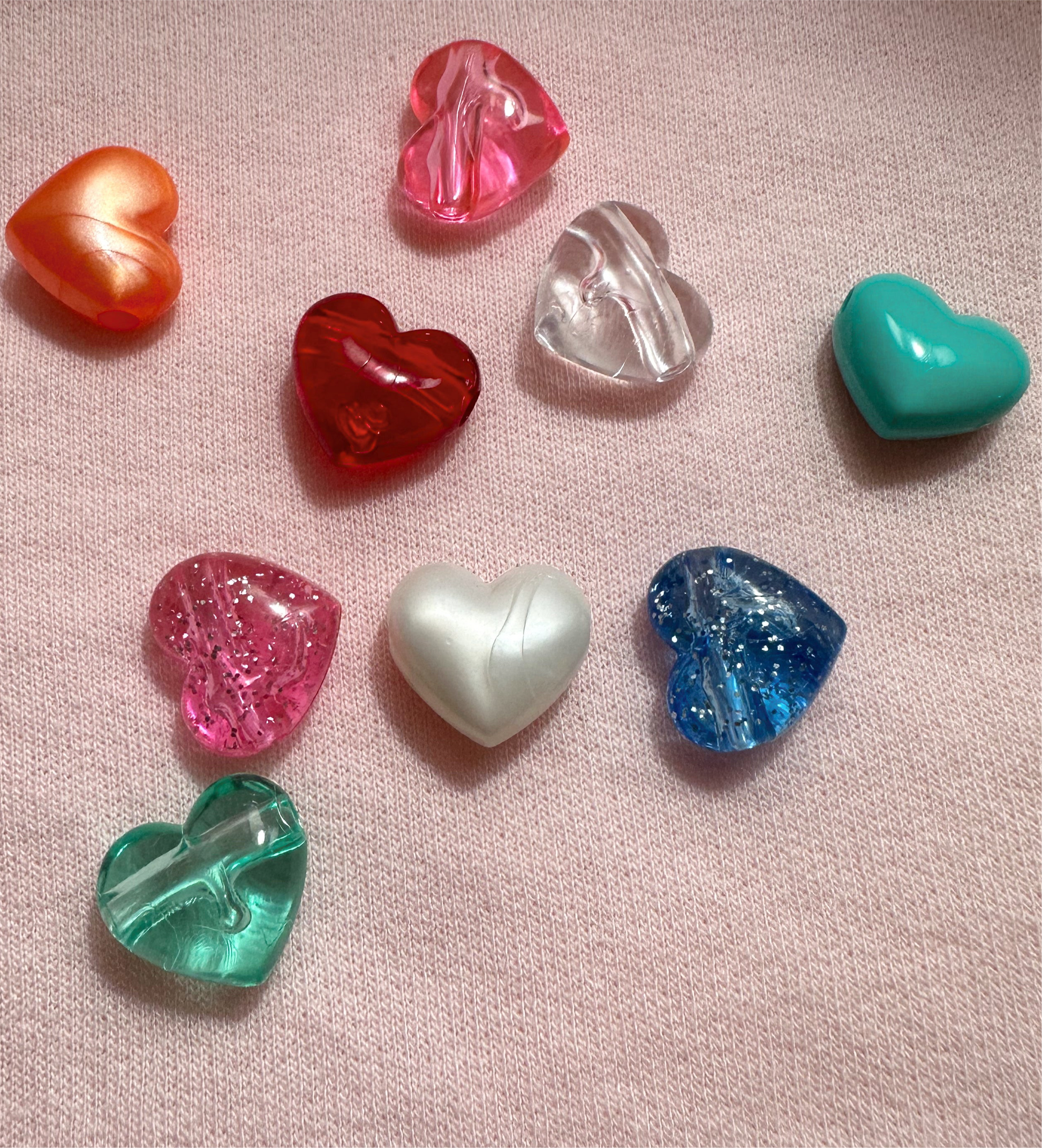 Acrylic Heart Necklace
