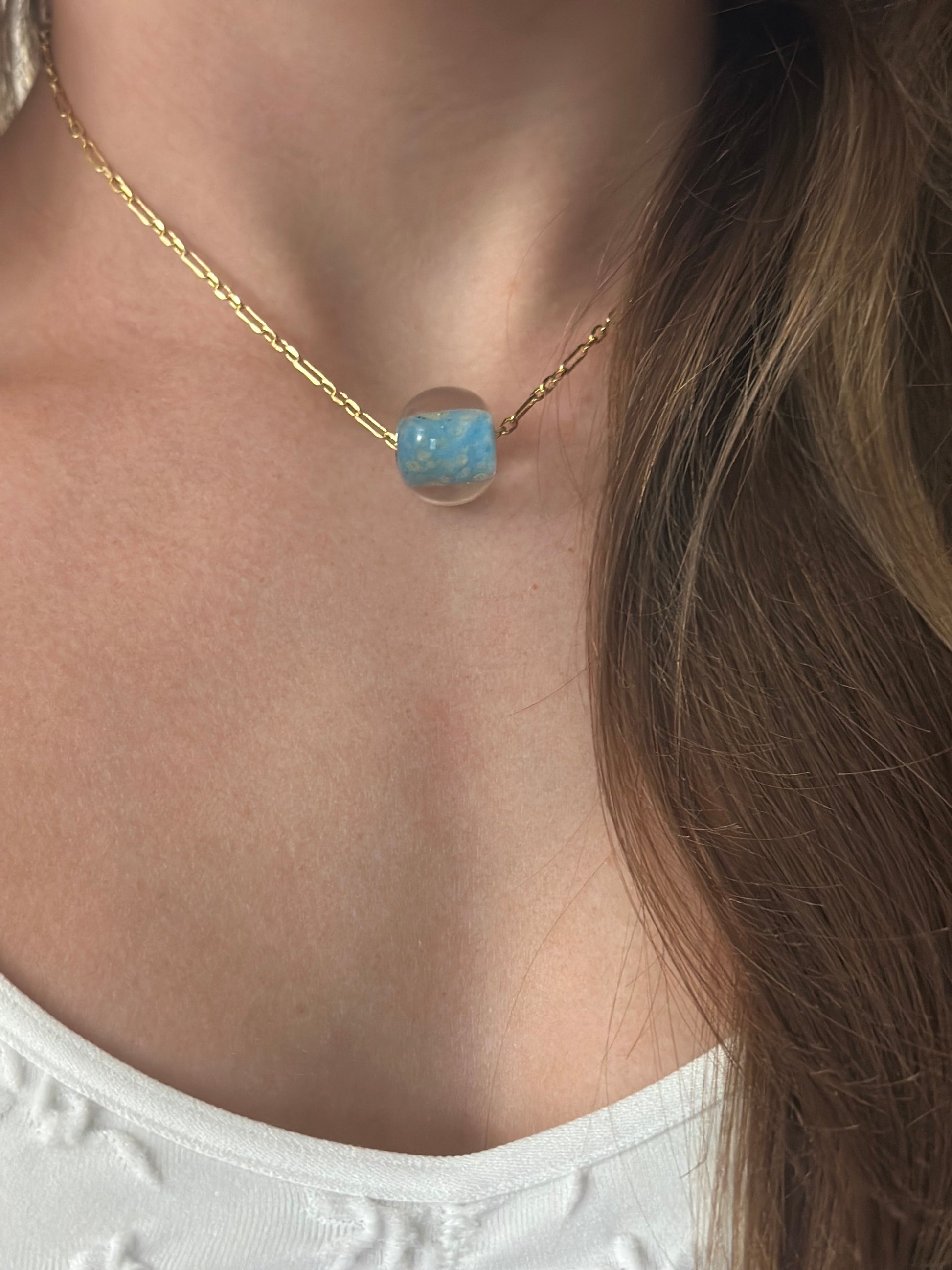 Hydrangea Necklace