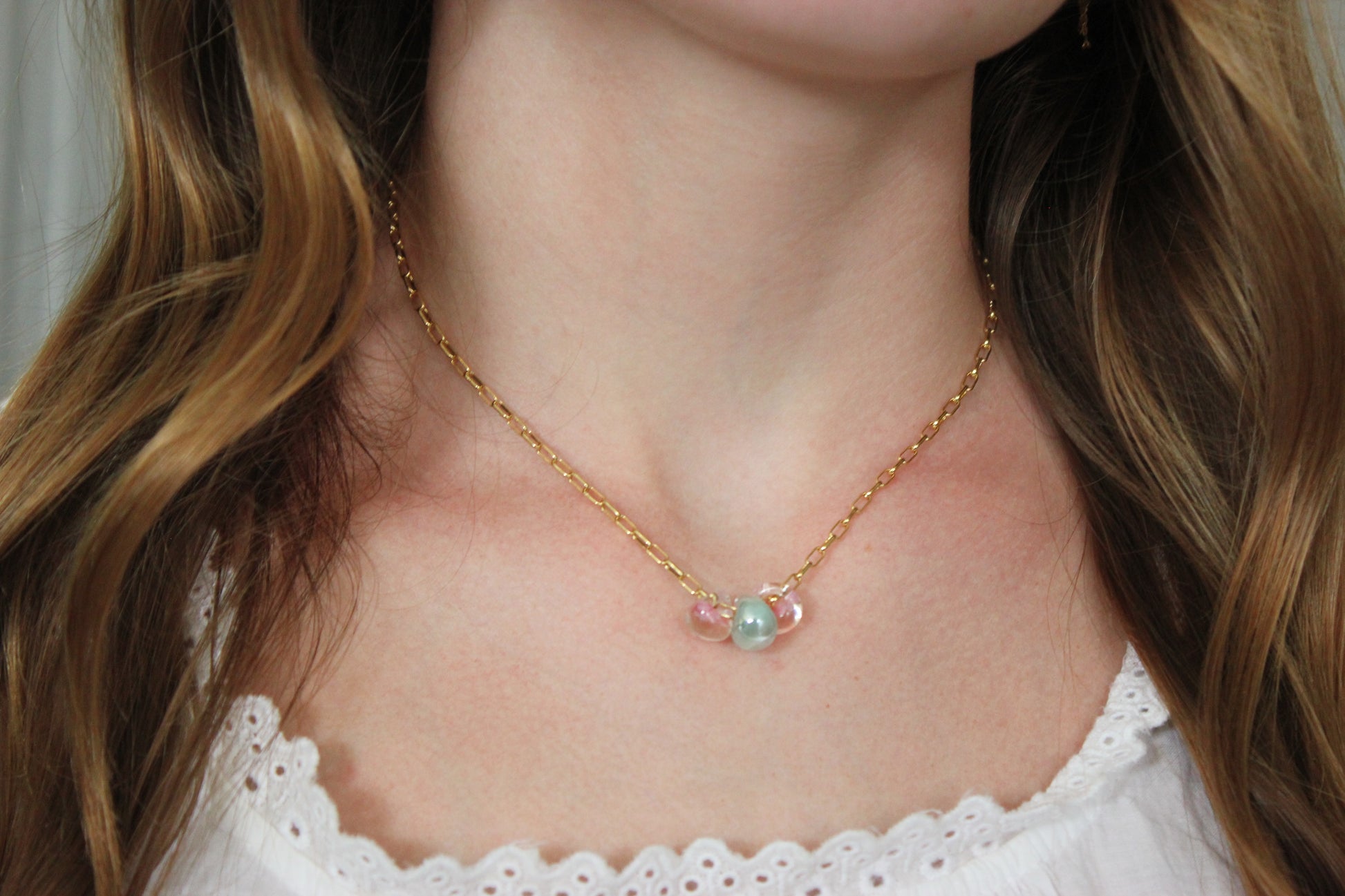 Bouncing Bubbles Necklace