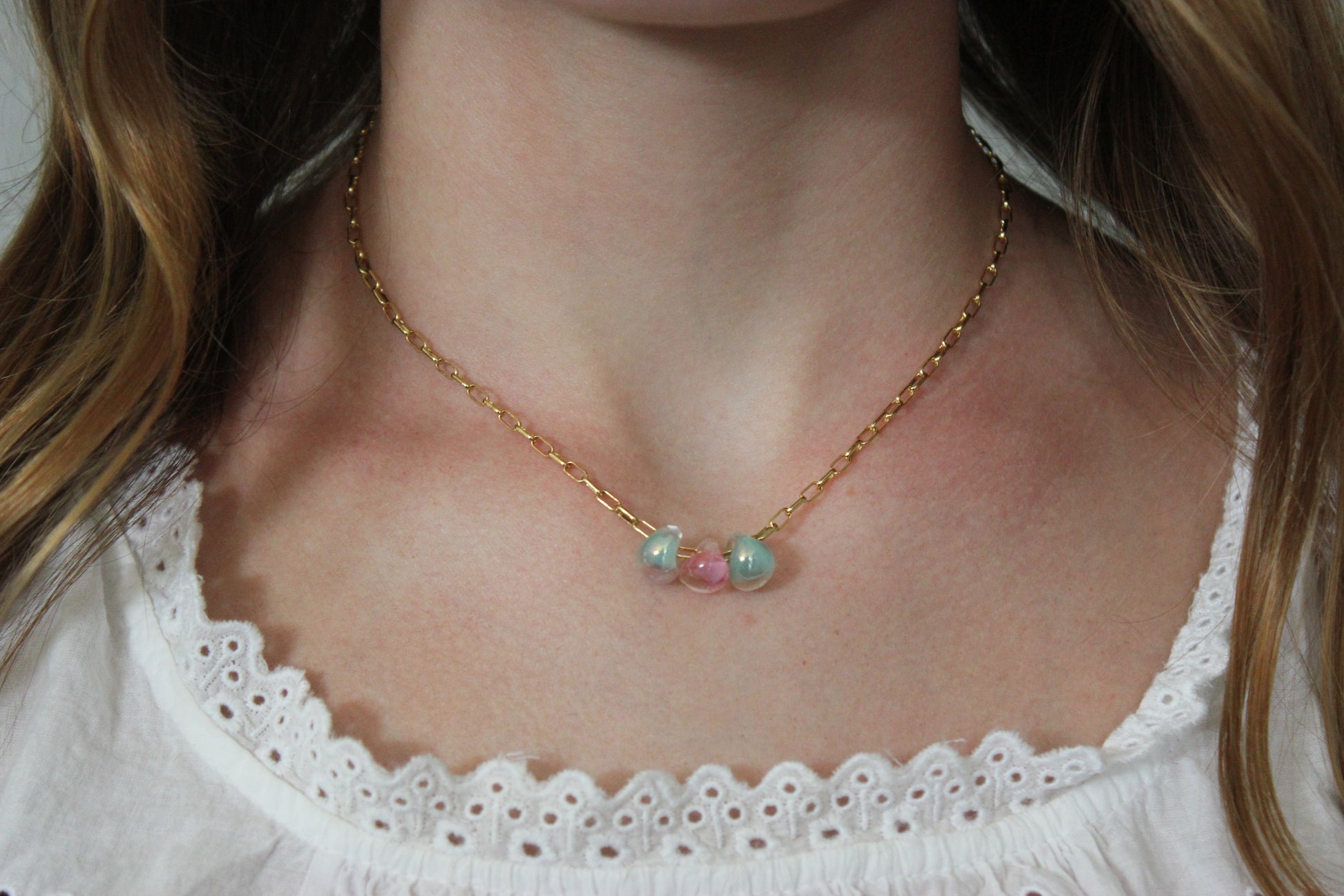 Bouncing Bubbles Necklace