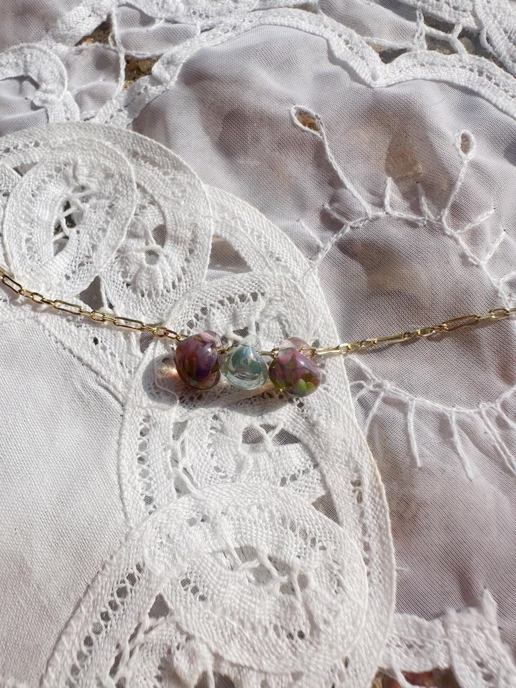 Bouncing Bubbles Necklace