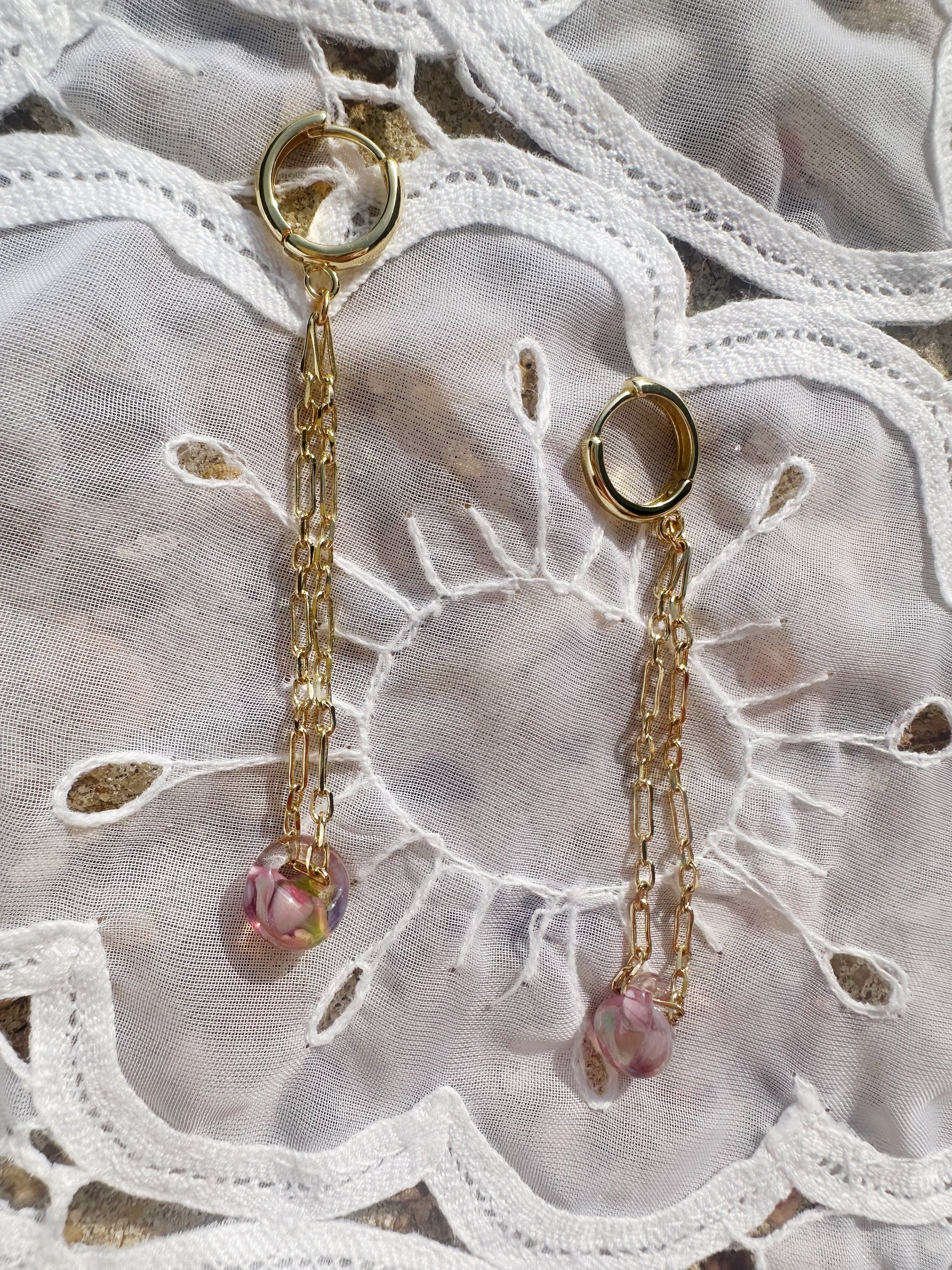 Long Bubble Earrings