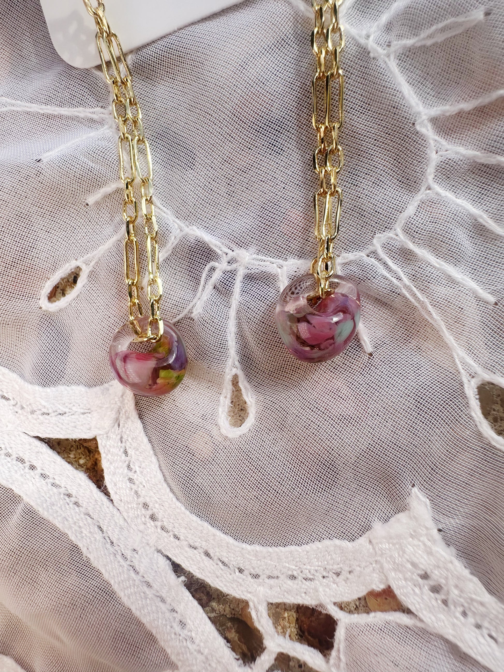 Long Bubble Earrings