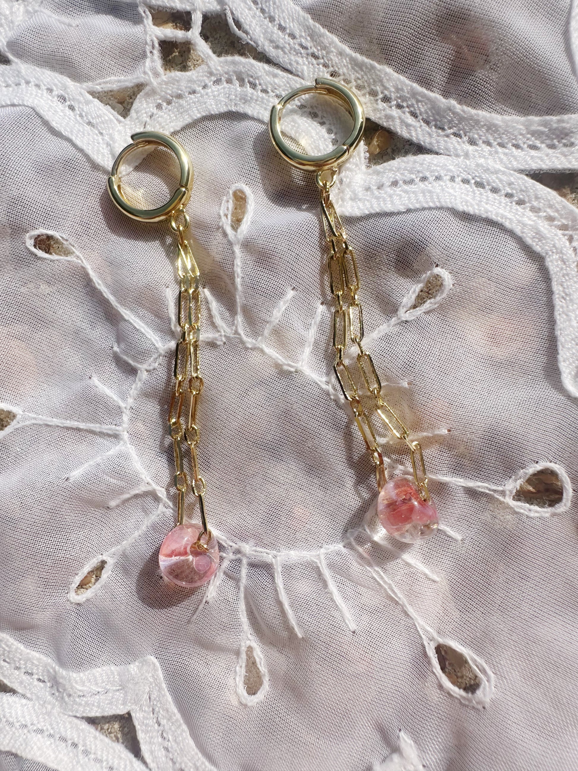 Long Bubble Earrings